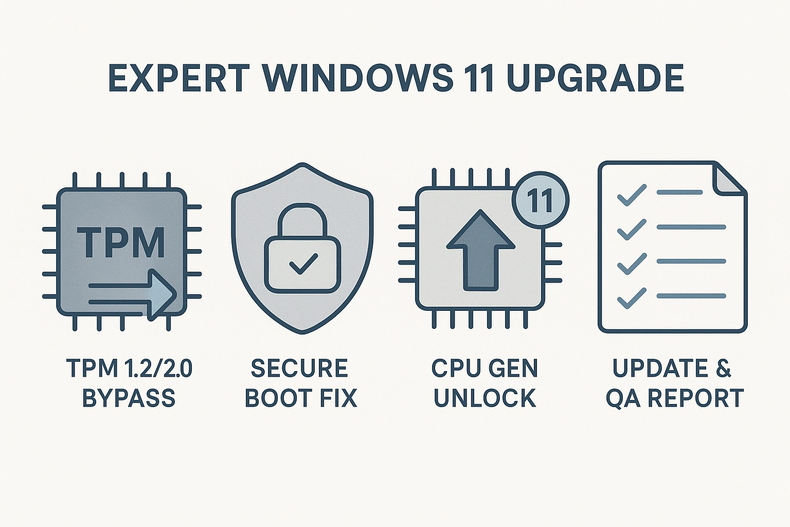 Windows 11 Upgrade for unsupported hardware